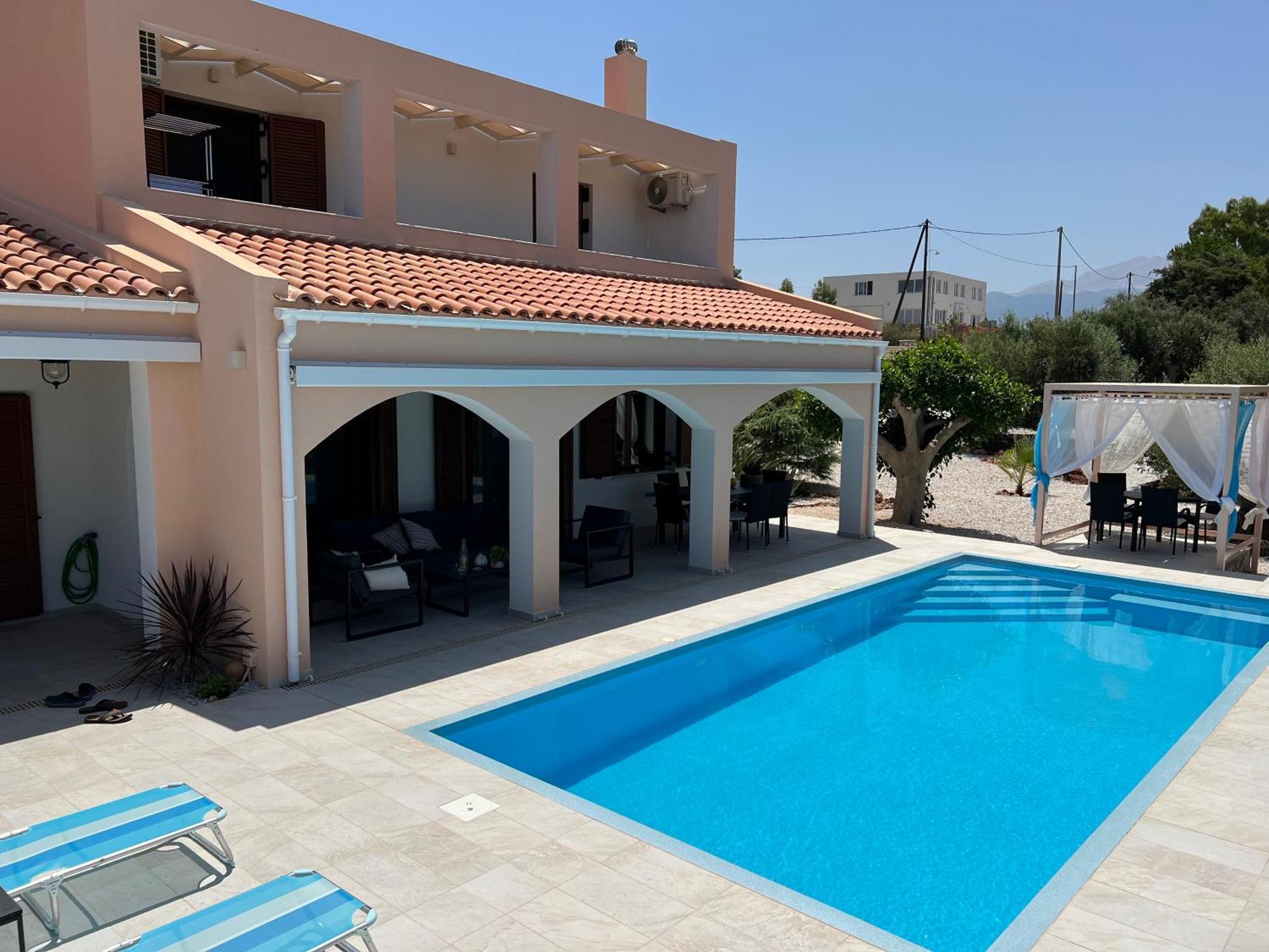 Villa Lp Kokkino Chorio ภายนอก รูปภาพ