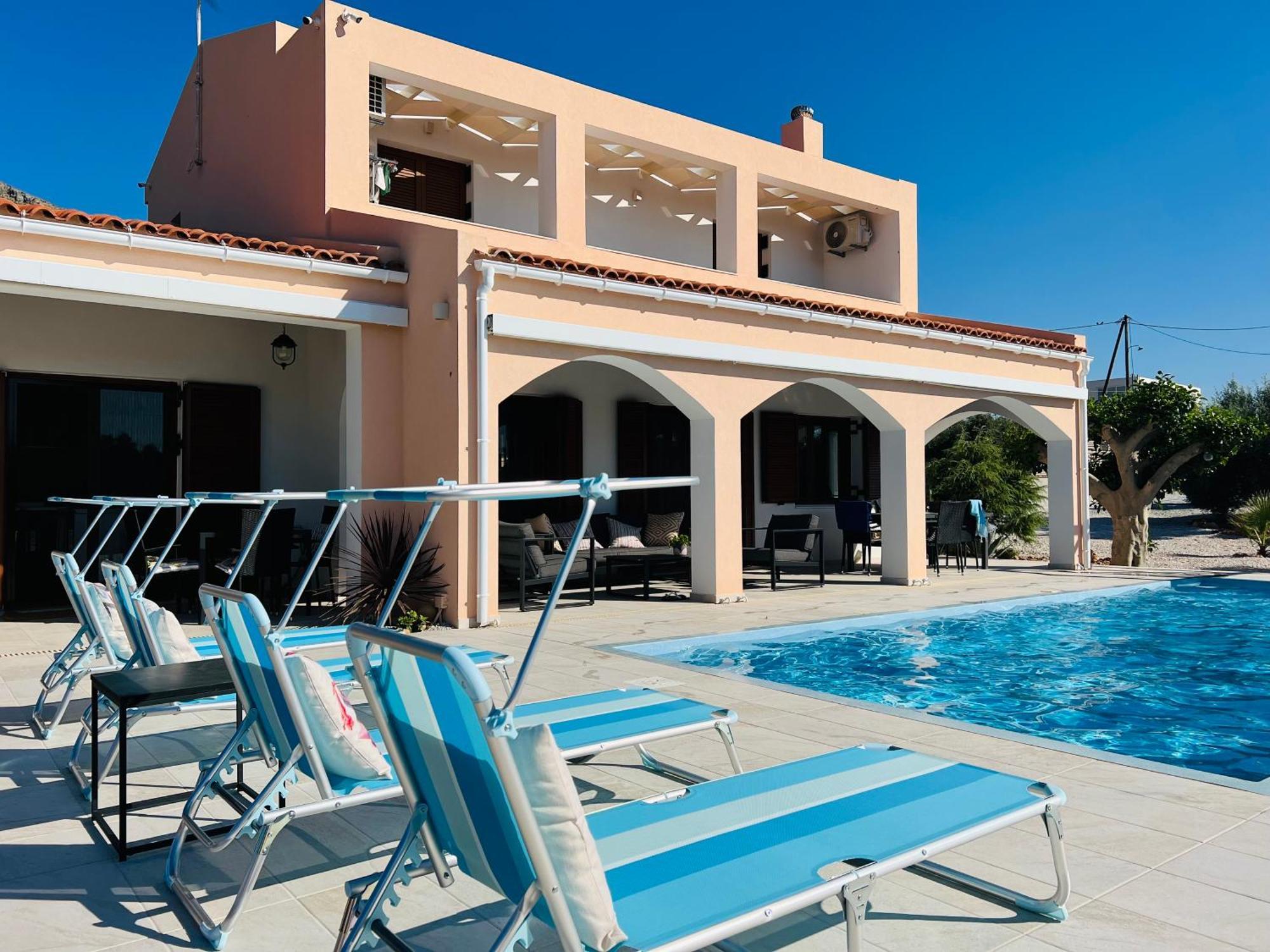 Villa Lp Kokkino Chorio ภายนอก รูปภาพ