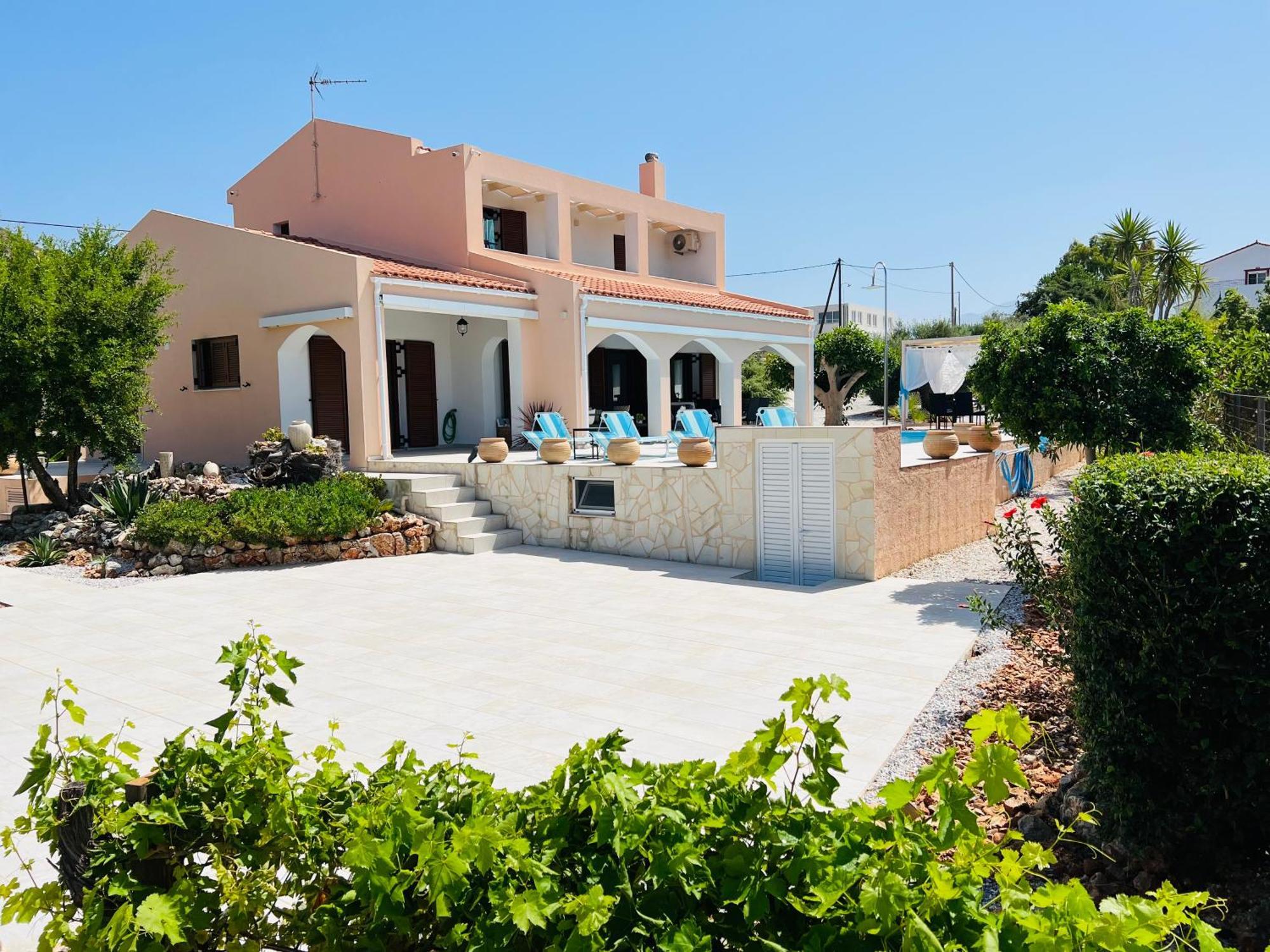 Villa Lp Kokkino Chorio ภายนอก รูปภาพ